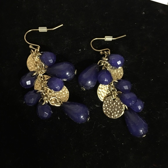 New York & Company Jewelry - 2 Bead and disk dangling earrings